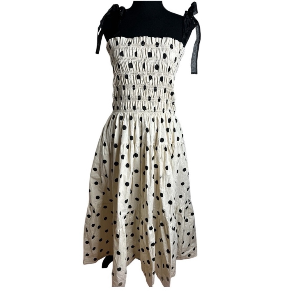 Polka dot dress by En Saison
